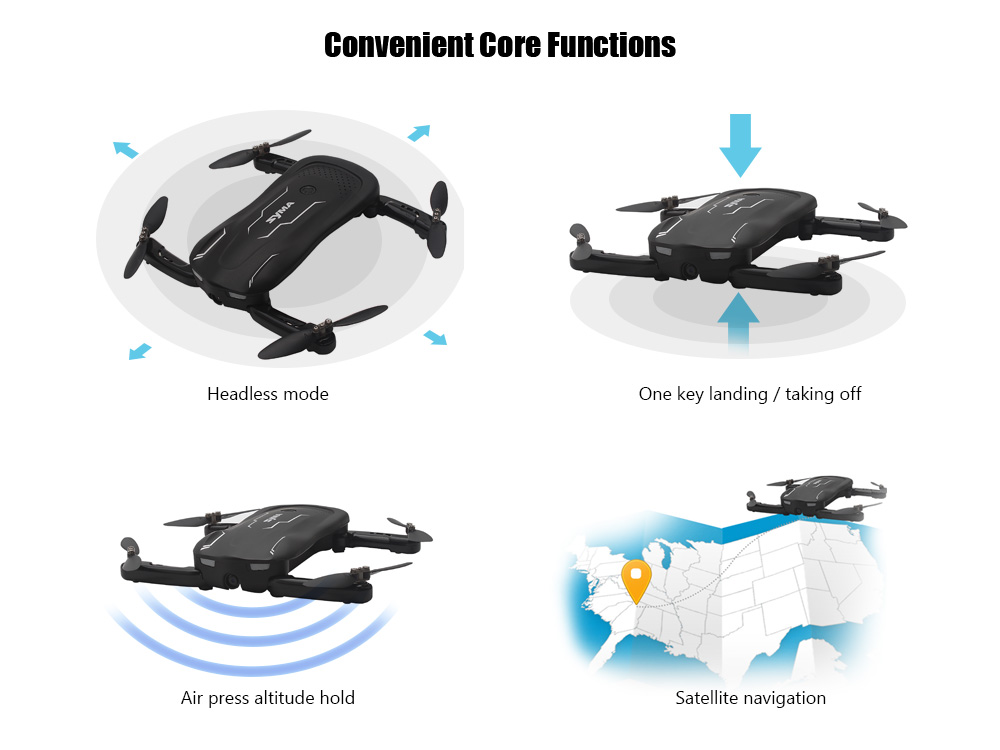 SYMA Z1 2.4G Folding RC Drone Quadcopter with 720P Camera SYMA Z1 2.4G Folding RC Drone Quadcopter with 720P Camera