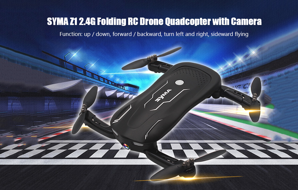 SYMA Z1 2.4G Folding RC Drone Quadcopter with 720P Camera