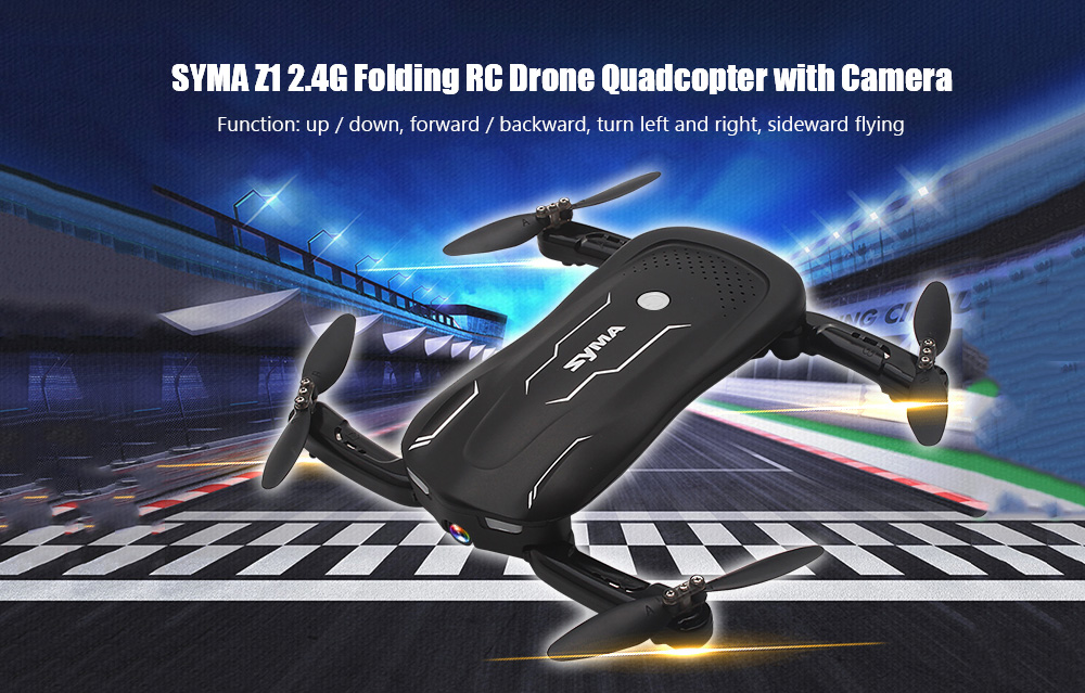 SYMA Z1 2.4G Folding RC Drone Quadcopter with 720P Camera SYMA Z1 2.4G Folding RC Drone Quadcopter with 720P Camera