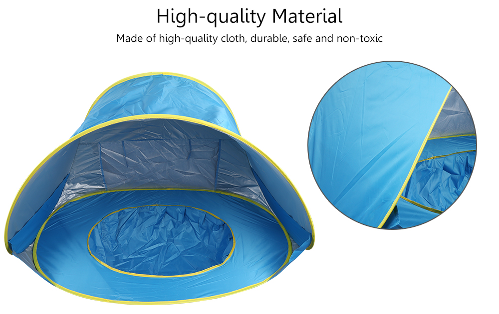 Kid Folding Outdoor Mini Pool Tent Portable Pop-up Game House