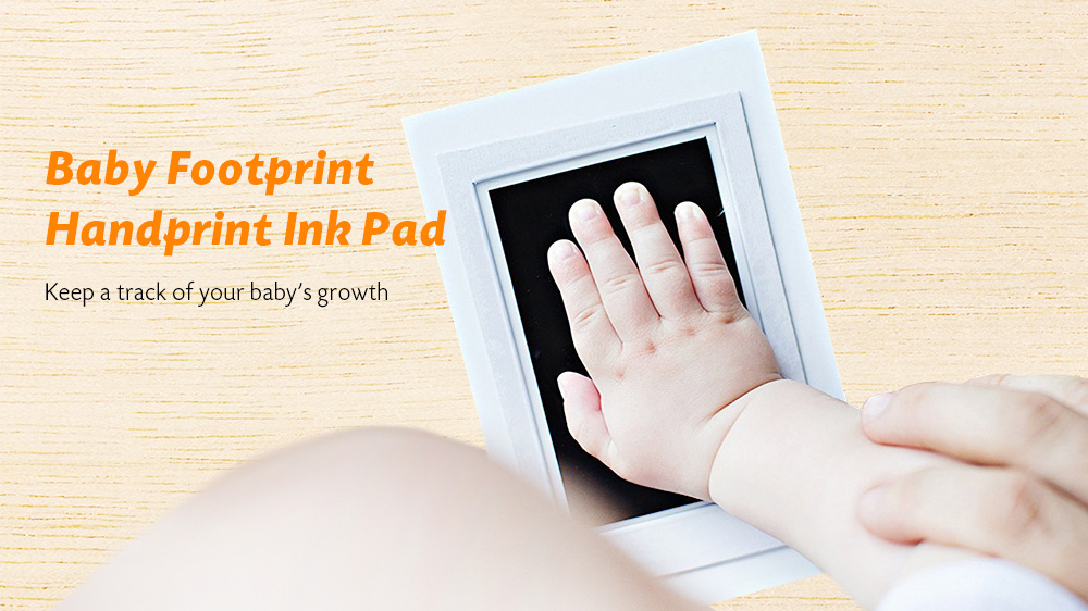 Baby Footprint Handprint Ink Pad for Early Childhood DIY Keepsakes