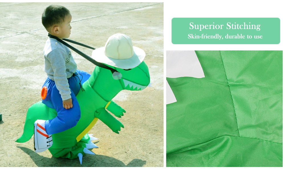 Dinosaur Costume Theme Party Halloween Walking Inflatable Outfit for Children Dinosaur Costume Theme Party Halloween Walking Inflatable Outfit for Children