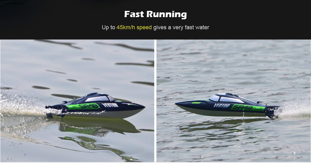 VOLANTEXRC 795 - 3 Waterproof RC Boat RTR 45km/h Summer Water Toy