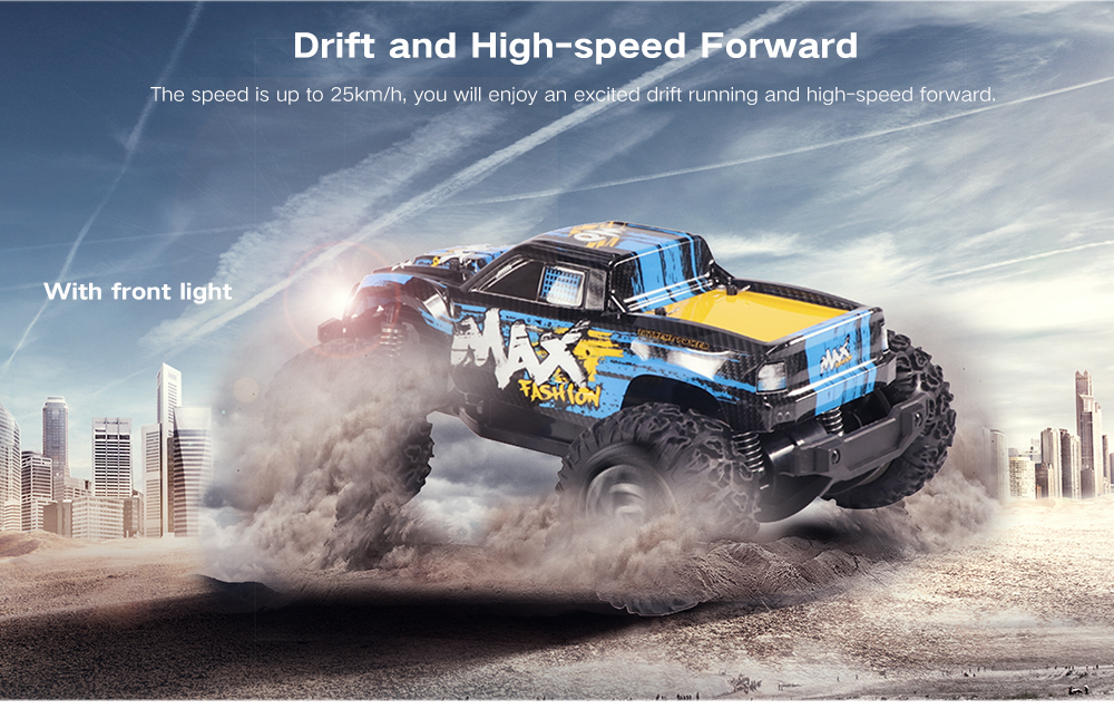 UJ99 - 1212B 1:12 2.4G Off-road RC Car 25km/h Cross Country Vehicle RTR