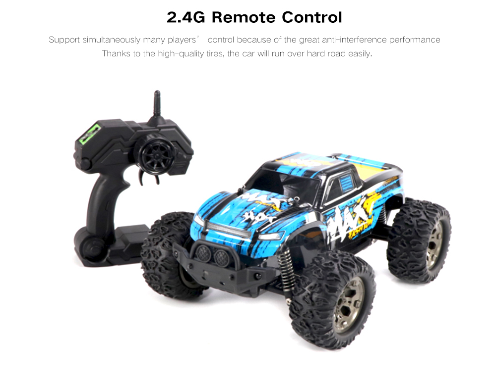 UJ99 - 1212B 1:12 2.4G Off-road RC Car 25km/h Cross Country Vehicle RTR