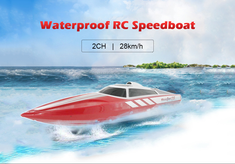 VOLANTEXRC 795 - 1 Waterproof RC Boat 28km/h Summer Water Toy VOLANTEXRC 795 - 1 Waterproof RC Boat 28km/h Summer Water Toy