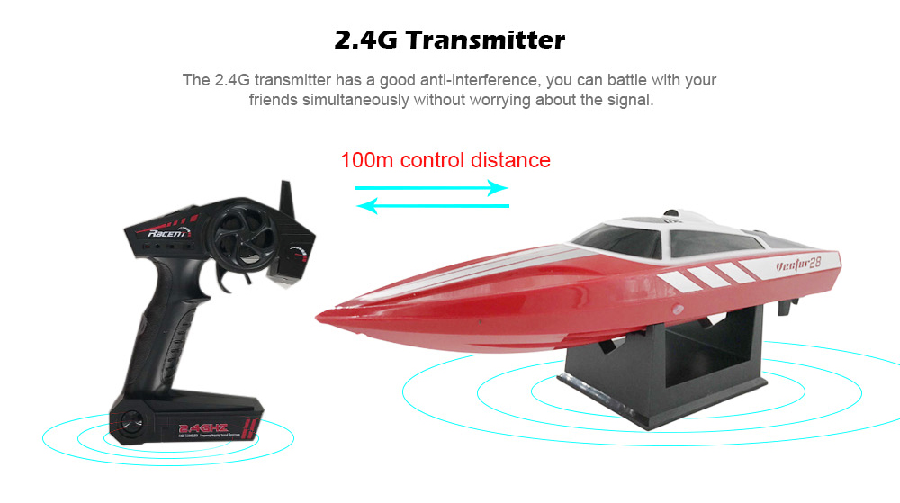VOLANTEXRC 795 - 1 Waterproof RC Boat 28km/h Summer Water Toy VOLANTEXRC 795 - 1 Waterproof RC Boat 28km/h Summer Water Toy