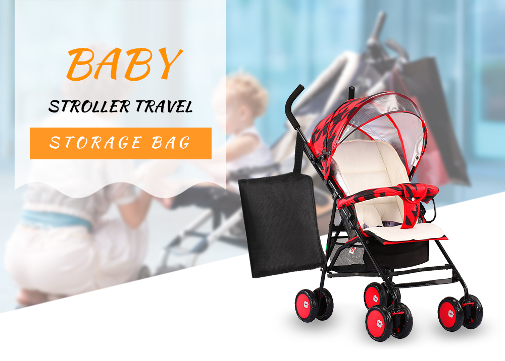 Guapabien Baby Stroller Pushchair Travel Storage Bag Dust-proof Cover Guapabien Baby Stroller Pushchair Travel Storage Bag Dust-proof Cover