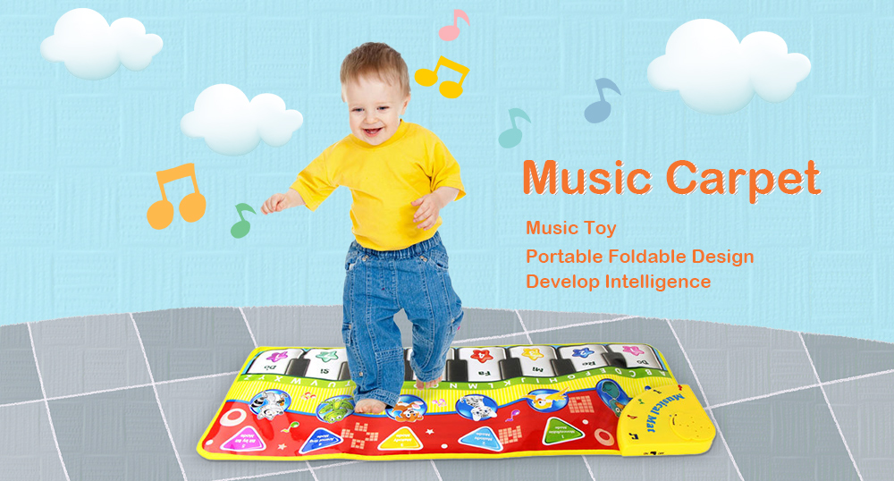 2 in 1 Multifunctional Music Carpet Kids Toy Gift 2 in 1 Multifunctional Music Carpet Kids Toy Gift