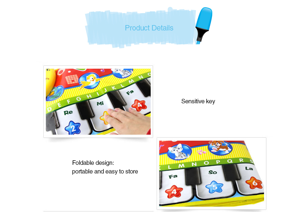 2 in 1 Multifunctional Music Carpet Kids Toy Gift 2 in 1 Multifunctional Music Carpet Kids Toy Gift