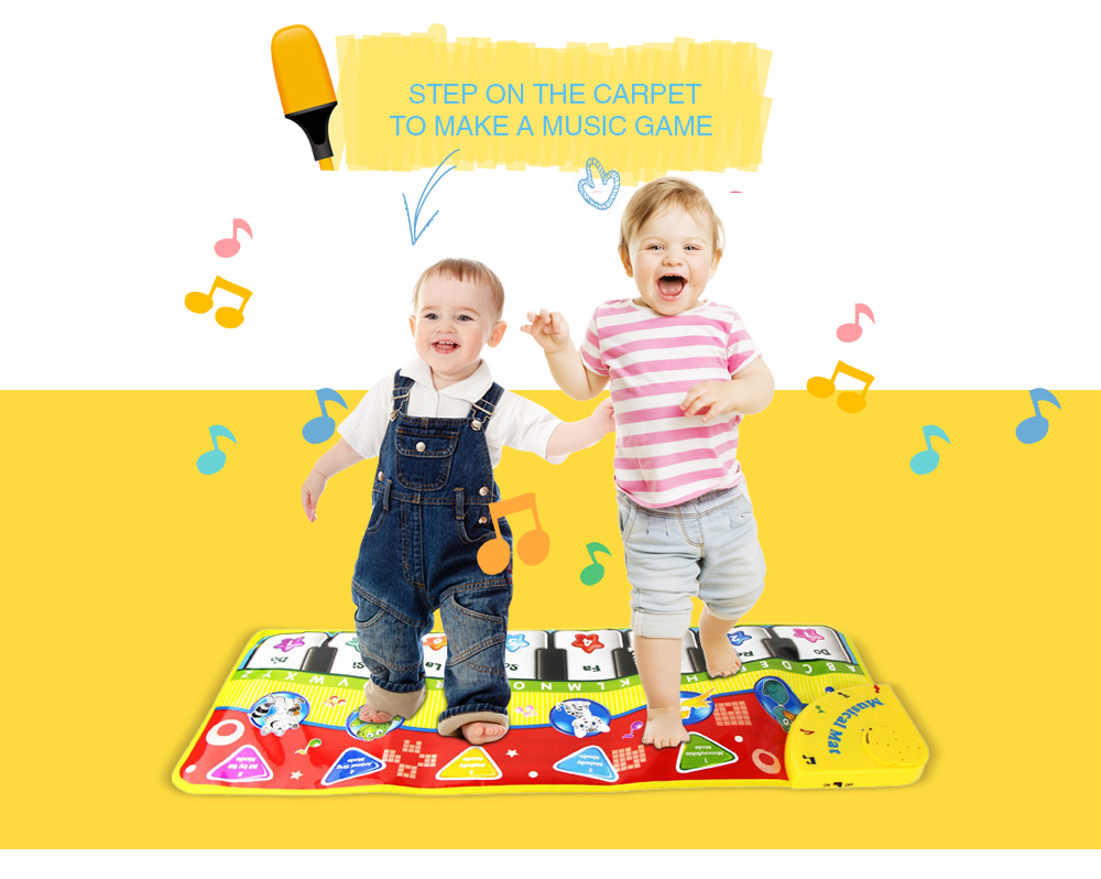 2 in 1 Multifunctional Music Carpet Kids Toy Gift 2 in 1 Multifunctional Music Carpet Kids Toy Gift