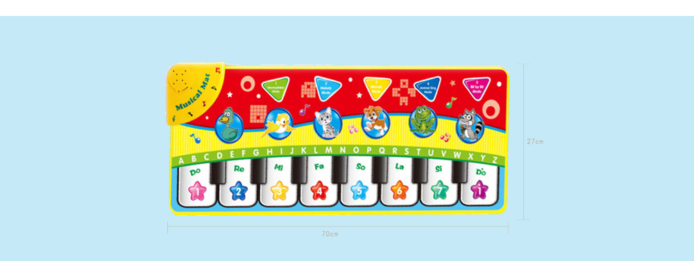 2 in 1 Multifunctional Music Carpet Kids Toy Gift 2 in 1 Multifunctional Music Carpet Kids Toy Gift
