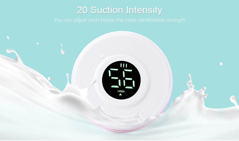 ZIMEITU RH318 Integrated Intelligent Electric Breast Pump for Baby Breastfeeding