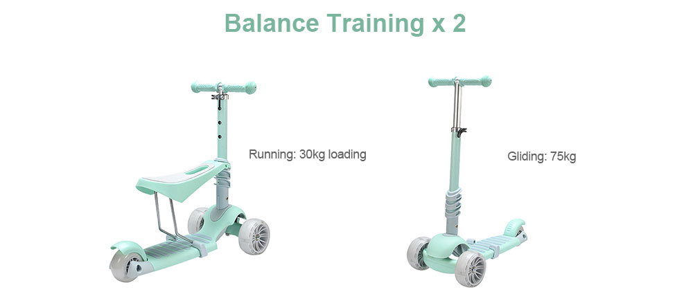 5 in 1 Double Mode Scooter with Three Wheels for Children 5 in 1 Double Mode Scooter with Three Wheels for Children