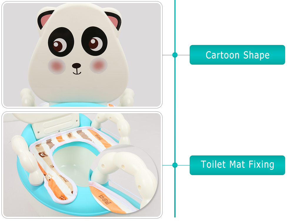 Children Cartoon Potty Toilet Urinal for Male and Female Baby