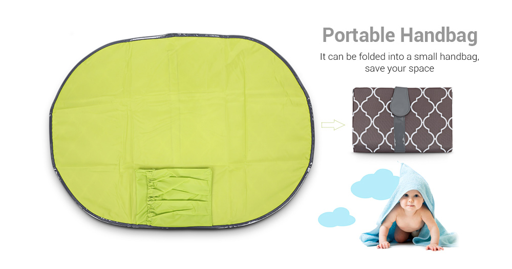 Baby Portable Water-resistant Full Body Diaper Changing Pad Folding Mat