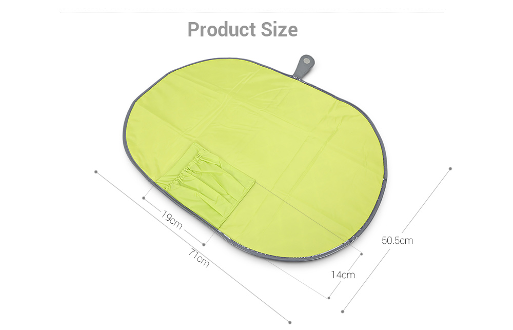 Baby Portable Water-resistant Full Body Diaper Changing Pad Folding Mat