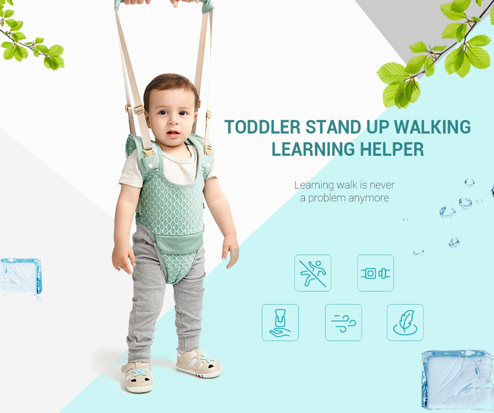 Baby Toddler Walker Stand Up Walking Wings Walk Learning Belt for Infants