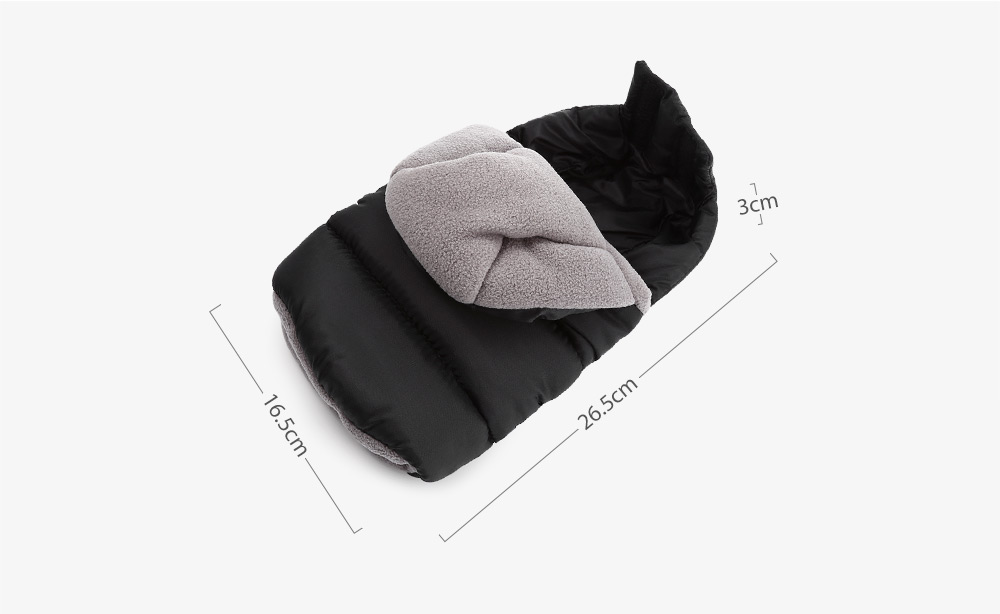 LETING Baby Stroller Warmer Water Resistance Plush Pushchair Pram Cart Gloves LETING Baby Stroller Warmer Water Resistance Plush Pushchair Pram Cart Gloves