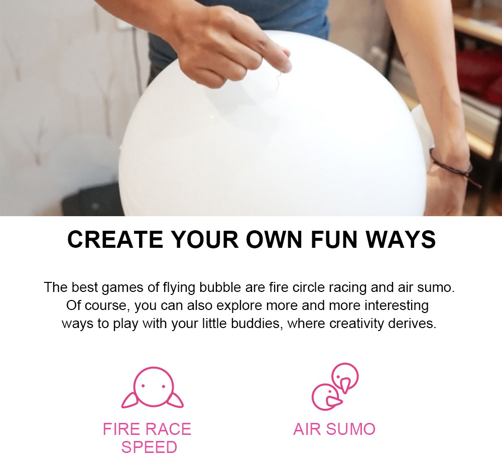 JJRC H80 2.4G RC Helium Balloon Robot 30mins Flight / Explosion-proof Material JJRC H80 2.4G RC Helium Balloon Robot 30mins Flight / Explosion-proof Material