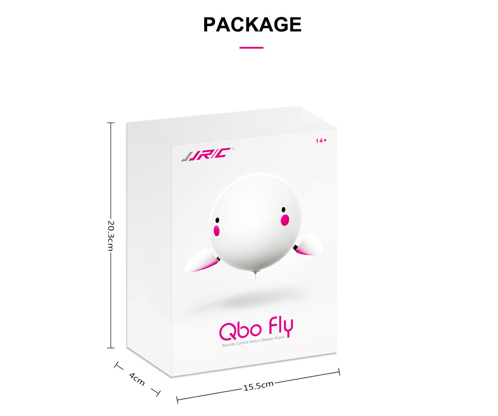 JJRC H80 2.4G RC Helium Balloon Robot 30mins Flight / Explosion-proof Material JJRC H80 2.4G RC Helium Balloon Robot 30mins Flight / Explosion-proof Material
