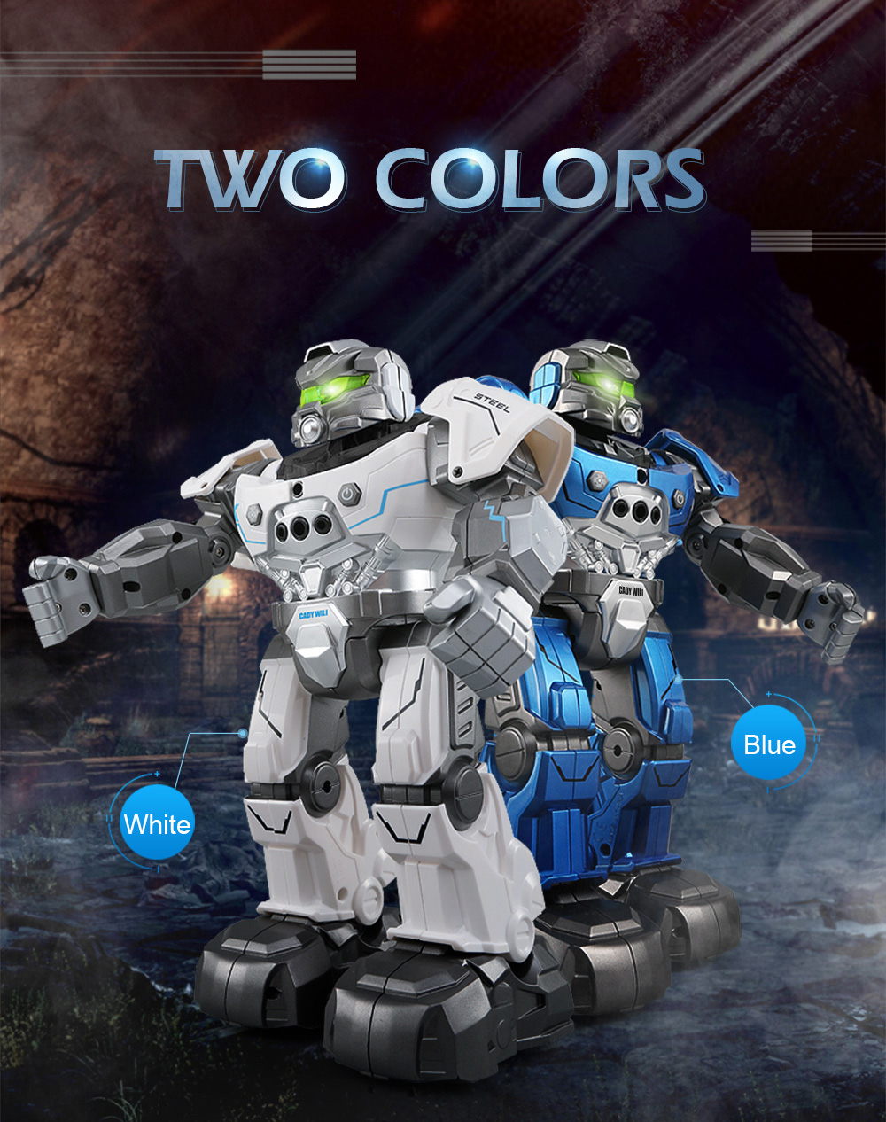JJRC R5 RC Robot Auto Follow Smartwatch Control Sing Dance Intelligent Programming JJRC R5 RC Robot Auto Follow Smartwatch Control Sing Dance Intelligent Programming