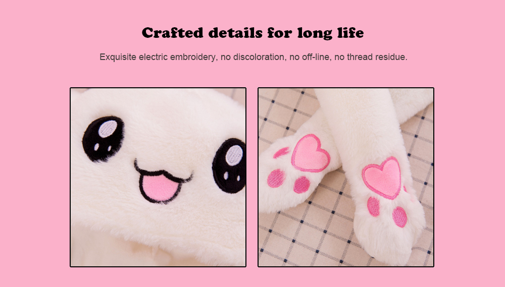 Cute Funny Rabbit Hat with Moving Ears Cute Funny Rabbit Hat with Moving Ears