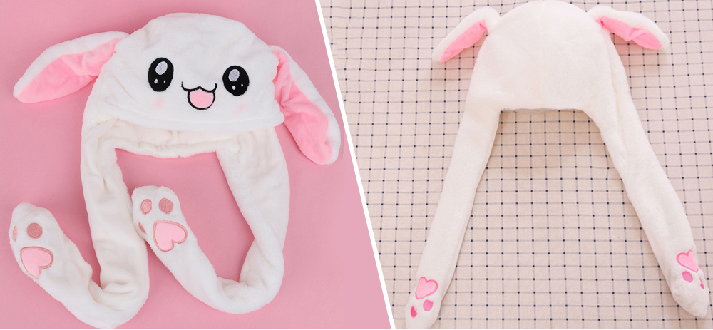 Cute Funny Rabbit Hat with Moving Ears Cute Funny Rabbit Hat with Moving Ears