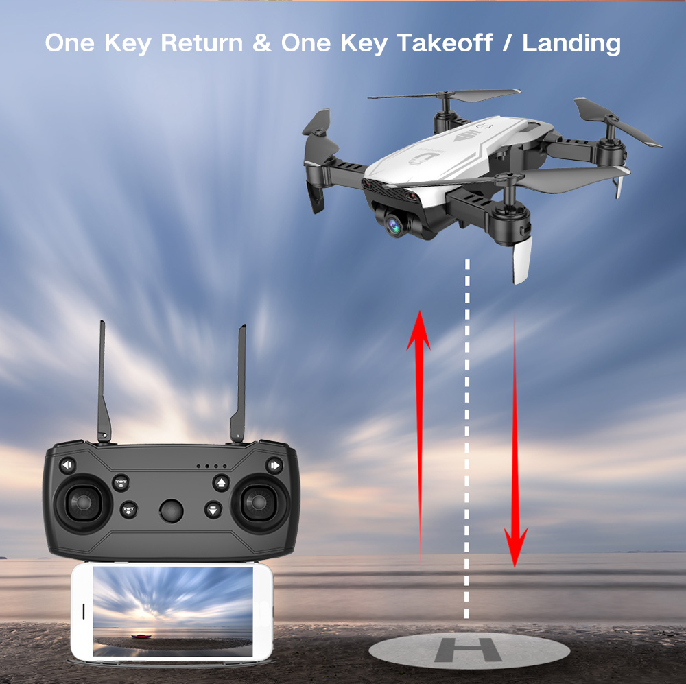 X12 WiFi FPV RC Drone Altitude Hold Wide-angle Lens Waypoints Follow Headless Mode One Key Return / Takeoff / Landing
