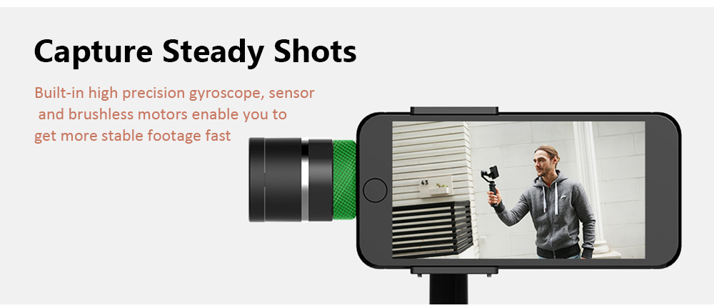 FUNSNAP Capture 3-axis Handheld Brushless Gimbal Stabilizer FUNSNAP Capture 3-axis Handheld Brushless Gimbal Stabilizer