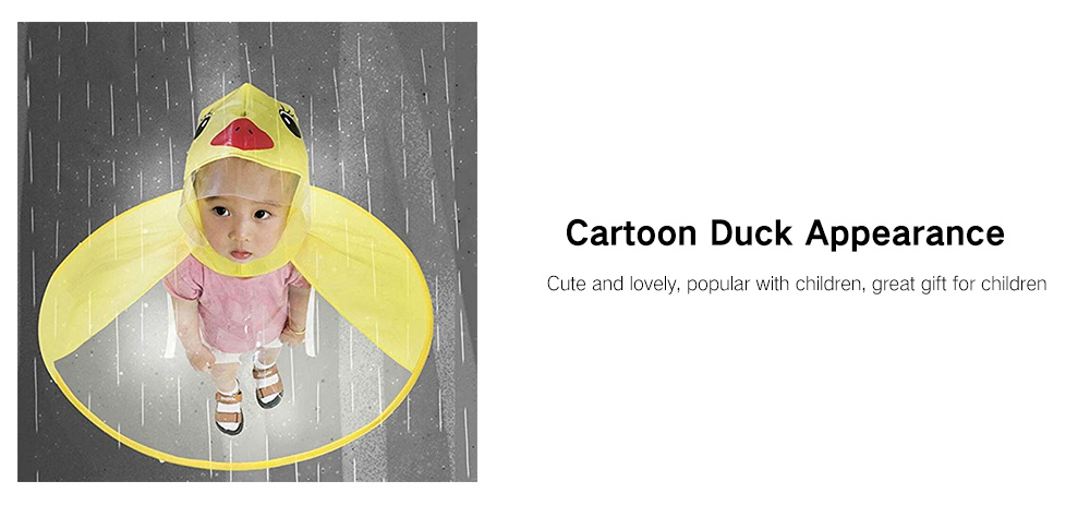 Creative Little Yellow Duck Raincoat Toy Great Gift for Children Creative Little Yellow Duck Raincoat Toy Great Gift for Children