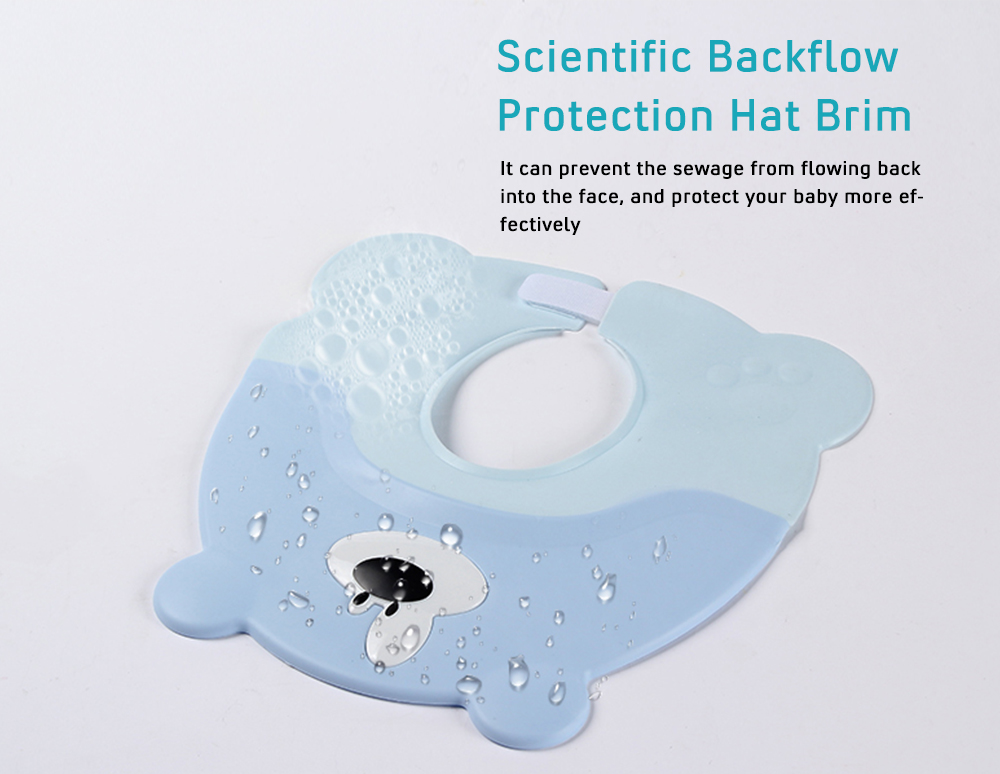 Baby Bathing Shower Cap Shampooing Ear Protection Hat