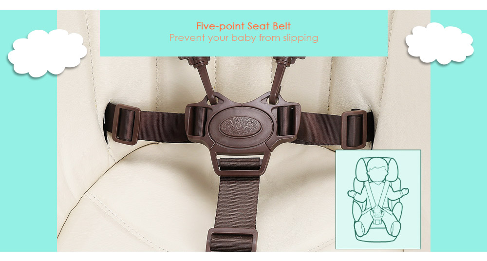 Multifunctional Portable Baby Folding Dining Chair Kids Booster Seat