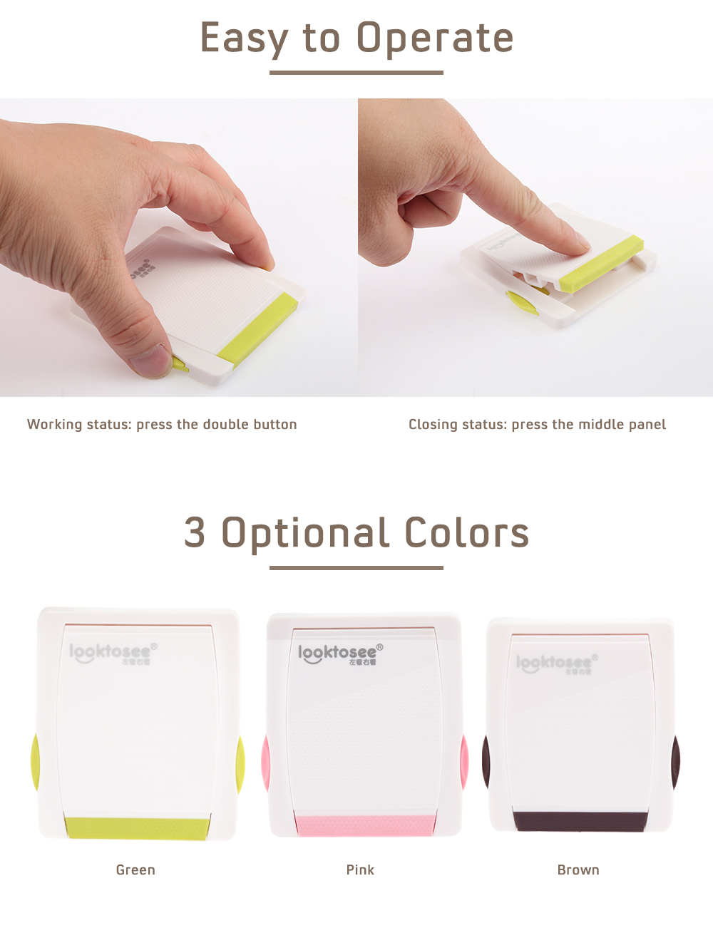 Looktosee Children Baby Safety Lock for Shifting Door Sliding Windows Looktosee Children Baby Safety Lock for Shifting Door Sliding Windows