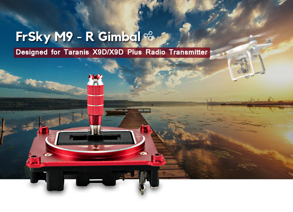 FrSky M9 - R Hall Sensor Gimbal for Taranis X9D / X9D Plus Radio Transmitter FrSky M9 - R Hall Sensor Gimbal for Taranis X9D / X9D Plus Radio Transmitter
