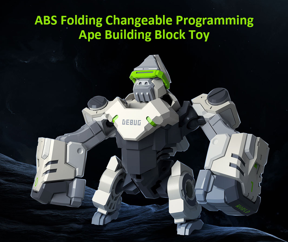 Xiaomi Youpin ABS Folding Changeable Programming Ape Toy