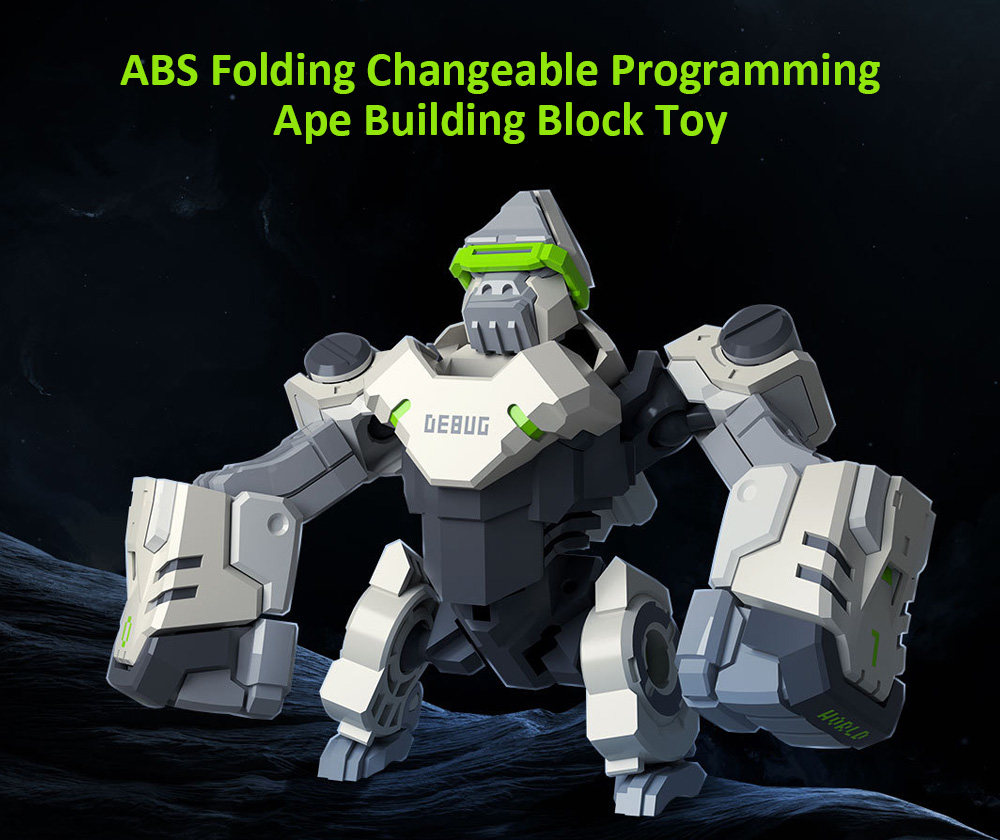 Xiaomi Youpin ABS Folding Changeable Programming Ape Toy Xiaomi Youpin ABS Folding Changeable Programming Ape Toy