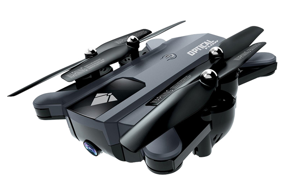 F196 WiFi PFV RC Drone Quadcopter 2MP HD Camera Optical Flow Altitude Hold Gesture Shoot Headless Mode One Key Return