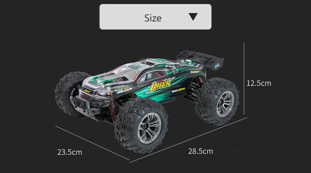 XINLEHONG TOYS 9136 1/16 2.4G 4WD RC Car 36km/h Bigfoot Off-road Truck RTR Toy