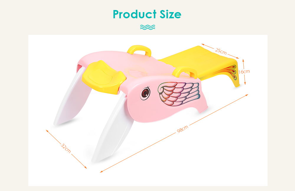 Kid PP Material Foldable Reclining Chair Bathroom Seat for Washing Hair Kid PP Material Foldable Reclining Chair Bathroom Seat for Washing Hair