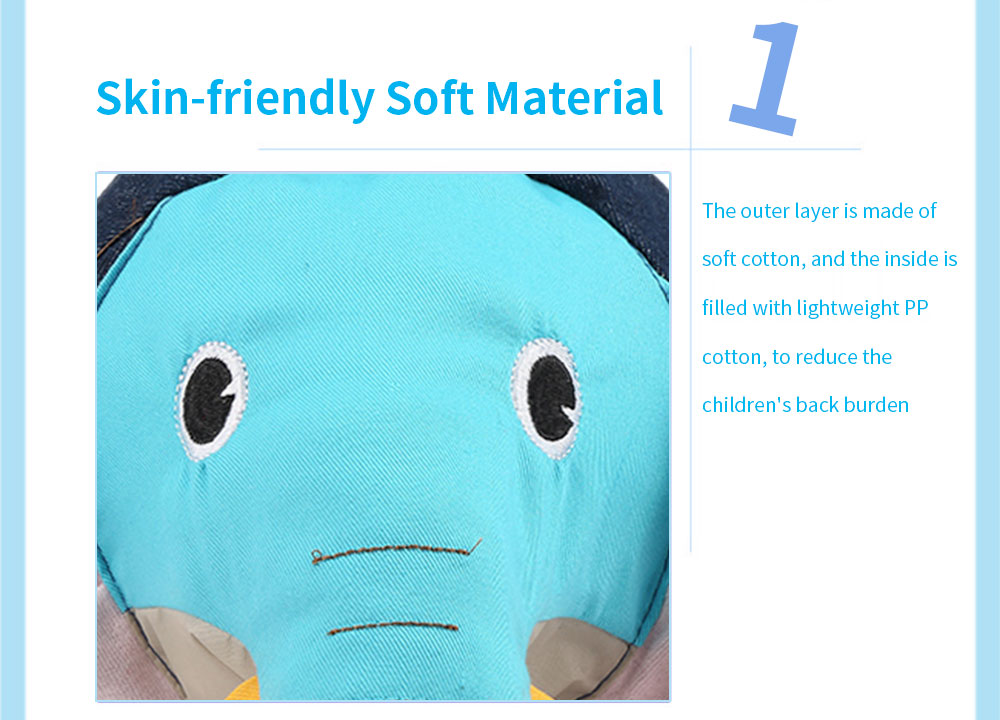Stuffed Elephant Backpack Plush Anti-lost Traction Bag Doll for Children Stuffed Elephant Backpack Plush Anti-lost Traction Bag Doll for Children