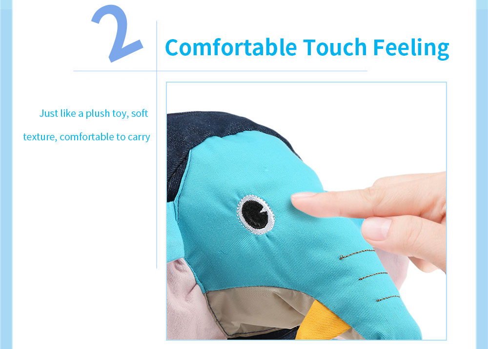 Stuffed Elephant Backpack Plush Anti-lost Traction Bag Doll for Children Stuffed Elephant Backpack Plush Anti-lost Traction Bag Doll for Children