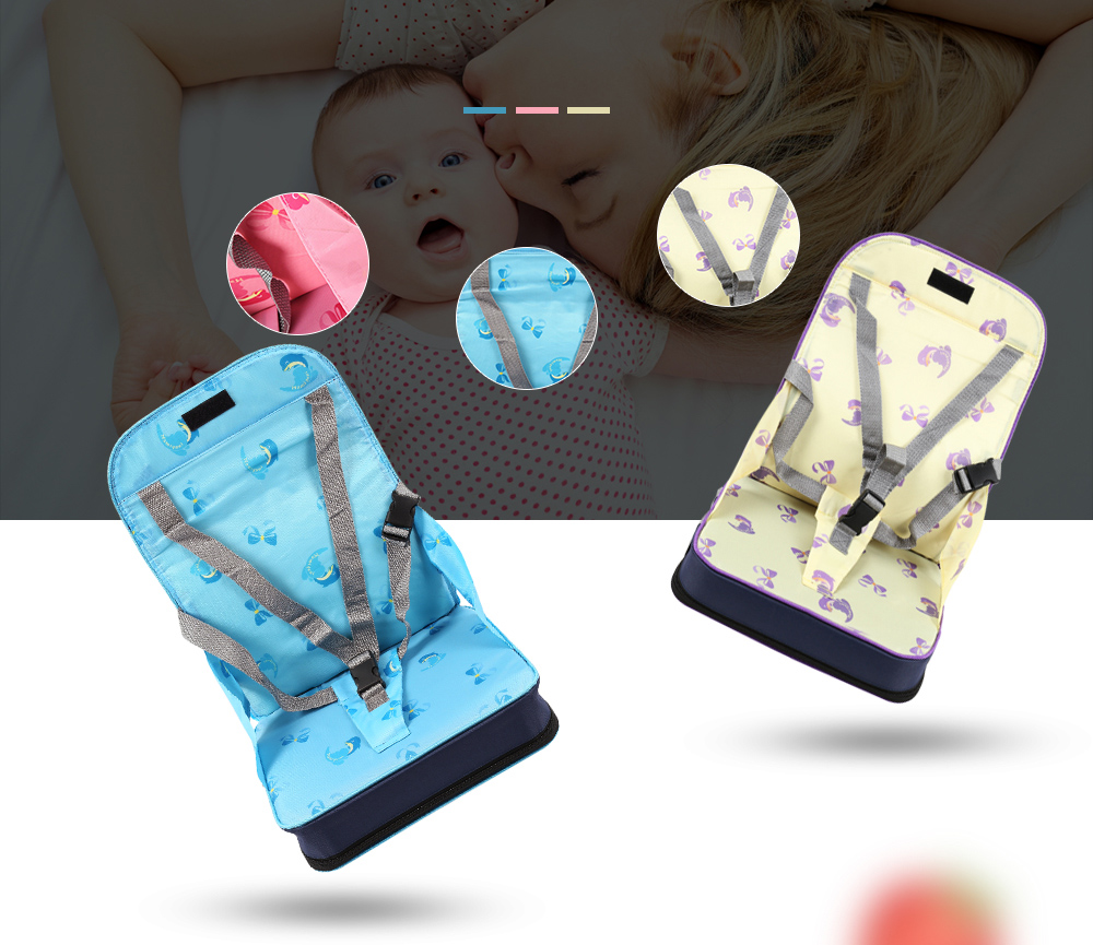 Portable Baby Toddler Children Feeding Chair Folding Seat Water Resistant Bag Portable Baby Toddler Children Feeding Chair Folding Seat Water Resistant Bag