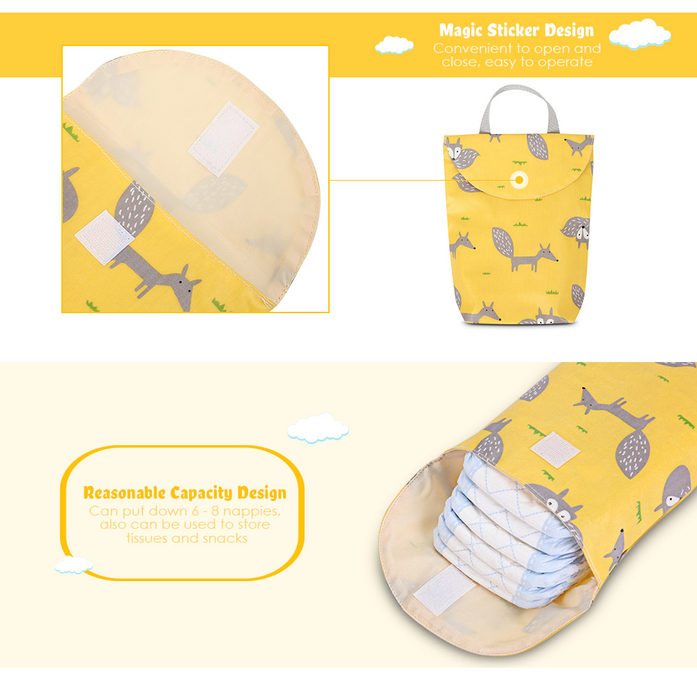 Reusable Small Diaper Bag Nursing Pads Pouch Reusable Small Diaper Bag Nursing Pads Pouch