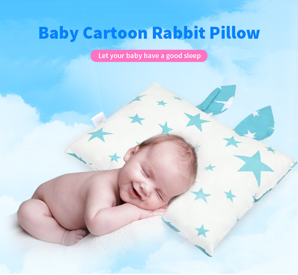 Newborn Baby Soft Memory Foam Pillow Prevent Flat Head