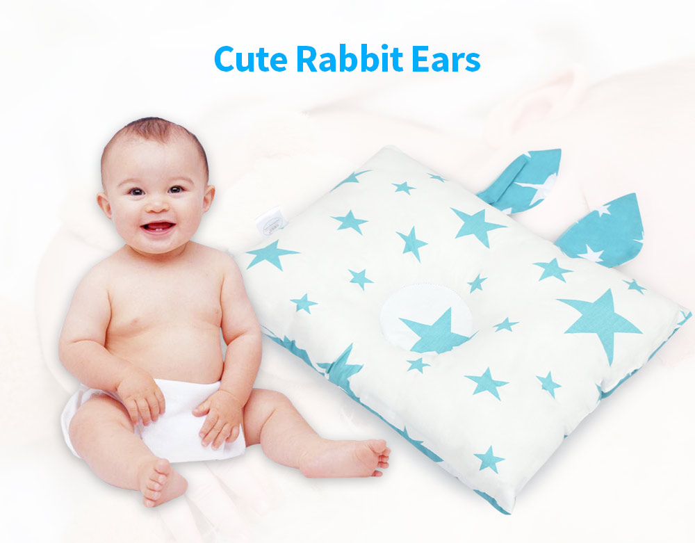 Newborn Baby Soft Memory Foam Pillow Prevent Flat Head