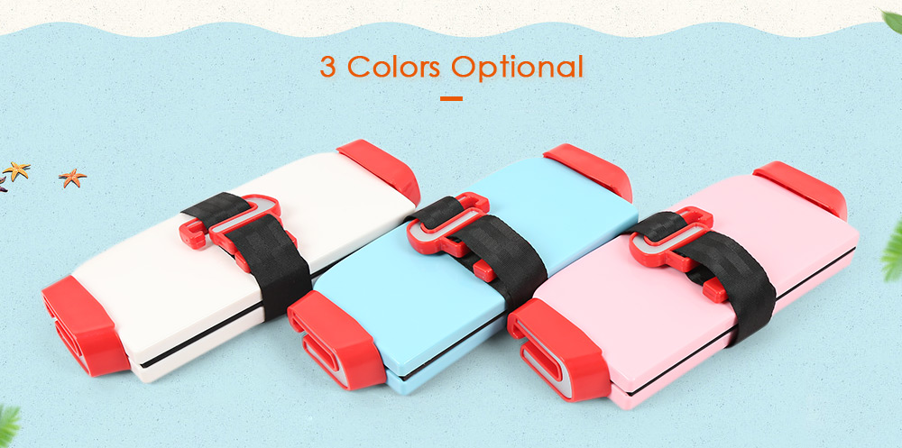 Portable Foldable Children Kids Safety Booster Car Seat Adjustable Strap