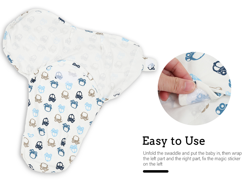 Baby Swaddling Towel Swaddle Adjustable Infant Wrap Sleeping Bag