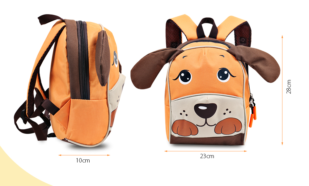 Portable Lovely Secure Children School Bag with Dog Pattern Portable Lovely Secure Children School Bag with Dog Pattern