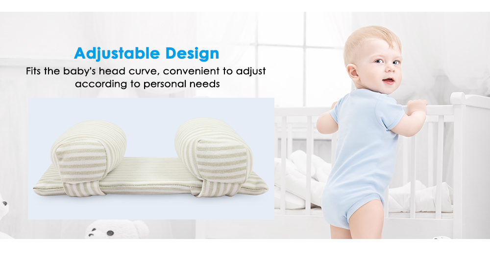 Adjustable Baby Stereotypes Pillow Newborn Sleep Positioner Cushion